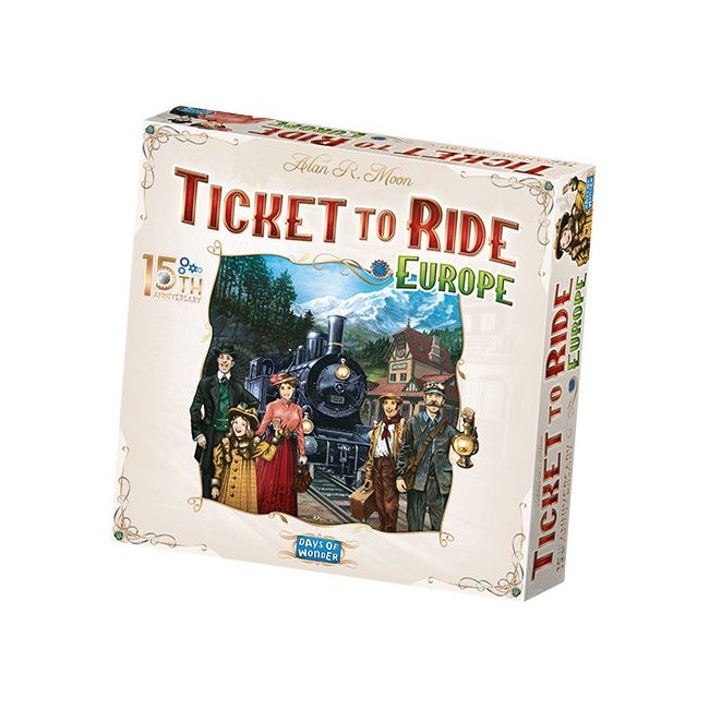 Ticket To Ride - Europe - 15th Anniversary Edition (Nordisk)