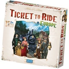 Ticket To Ride - Europe - 15th Anniversary Edition (Nordisk)