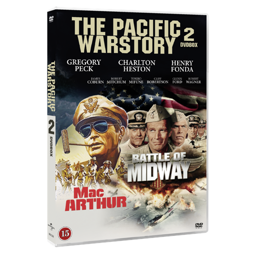 The Pacific War Story - 2 Disc Box set contains Midway and MacArthur Movie (Limited edition)