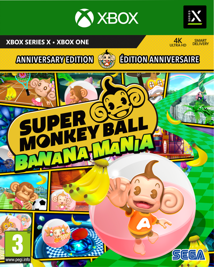 Super Monkey Ball Banana Mania (XONE/XSERIESX) - Videospill og konsoller