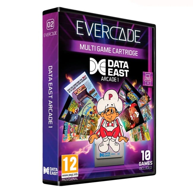 Blaze Evercade Data East Arcade Cartridge 1 - EFIGS