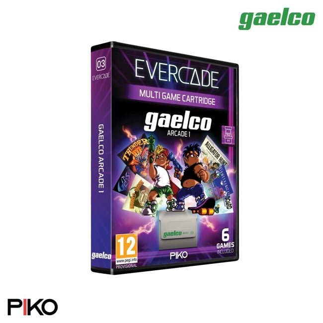 Blaze Evercade Gaelco (Piko) Arcade Cartridge 1 - EFIGS