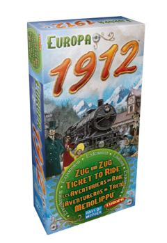 Ticket To Ride - Europe 1912 Expansion Pack (DOW720111)