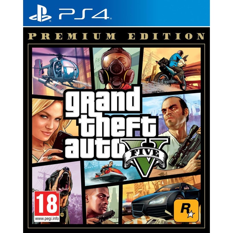 Grand Theft Auto V (GTA 5) Premium Edition - Videospill og konsoller