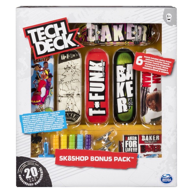 ​Tech Deck - Finger Skateboards - Bonus Sk8 Shop - Baker​