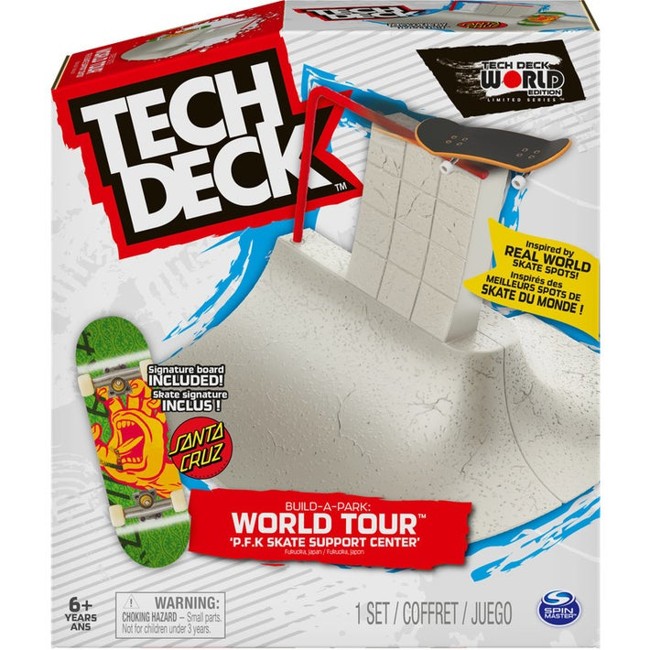 Tech Deck - Build a Park World Tour - Skate Support Center