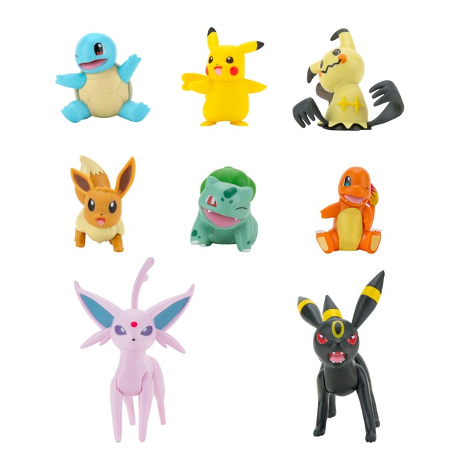 Pokémon - Battle Figur 8 Pakke