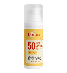 Derma - Ansigts Sollotion SPF 50