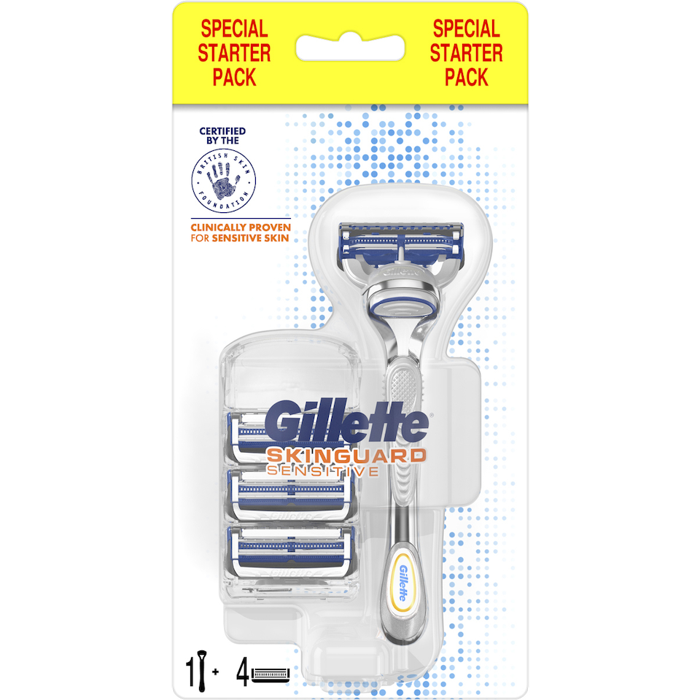 Gillette - Skinguard Starter Pack 4 Up