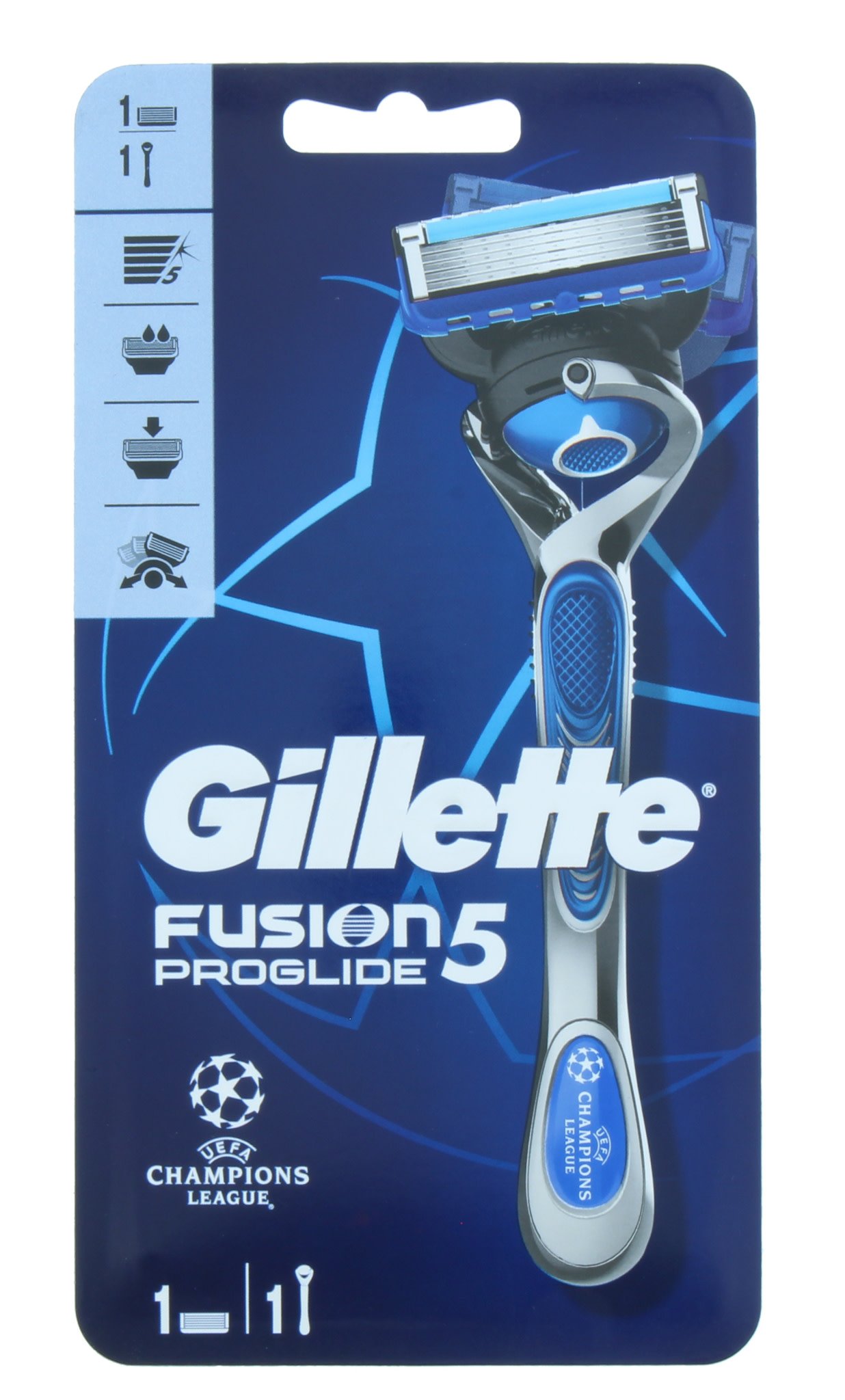 eindpunt Zie insecten Indringing Koop Gillette - Fusion 5 Proglide Razor 1UP Champions League Edition -  Gratis verzending