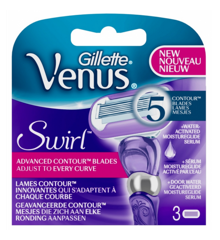Gillette - Venus Swirl Extra Smooth Blades 3'S