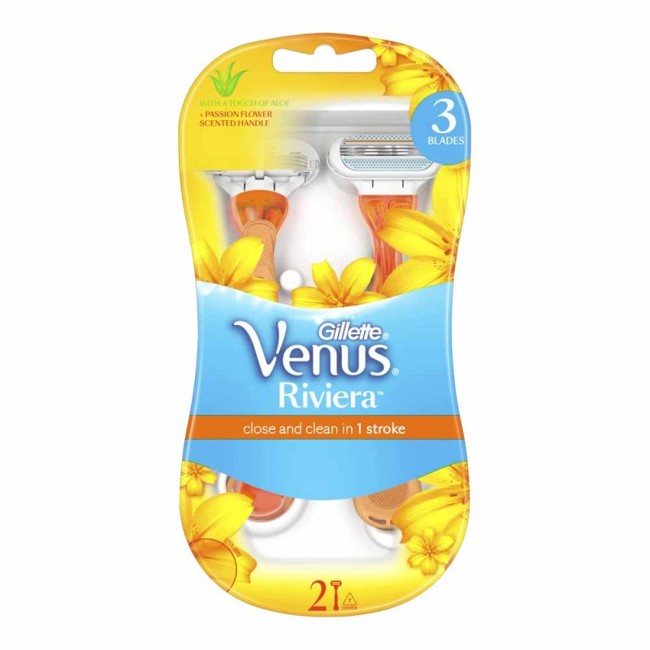 Gillette - Venus Riviera  2'S Engangsbarberskraber