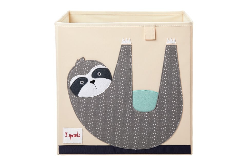 3 Sprouts - Storage Box - Gray Sloth