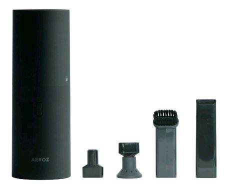 AEROZ Støvsuger - Trådløs USB støvsuger til bilen/kontoret - VAC-100 - Sort
