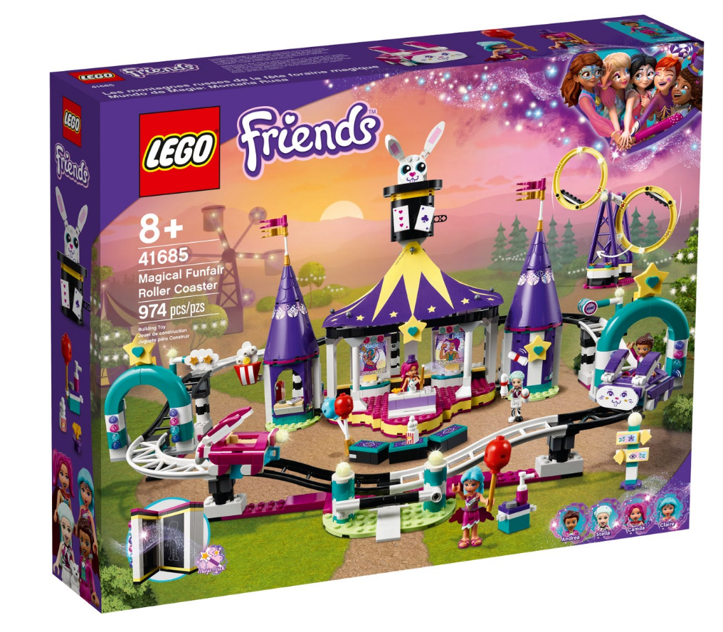Ombord Modstander uendelig Køb LEGO Friends - Magisk rutsjebane-forlystelse (41685)