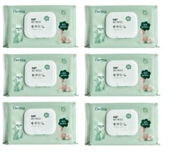 Derma - 6 x Baby Wet Wipes 64 pcs