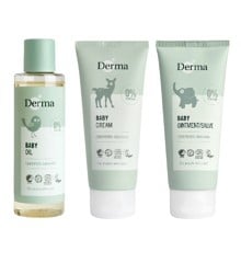 Derma - Eco Baby Oil 150 ml + Cream 100 ml + Ointment 100 ml