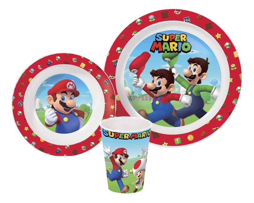 Euromic - Kids Lunch Set - Super Mario (21450)
