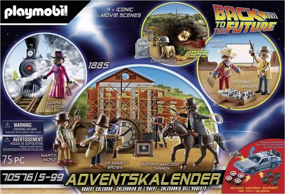 Playmobil - Advent Calendar: Back to the Future Part III (70576)