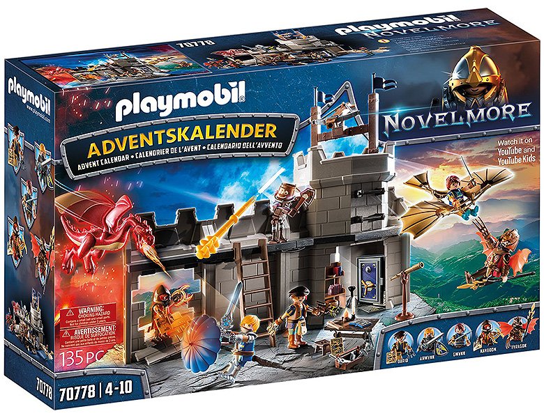 Playmobil - Advent Calendar Novelmore - Dario's Workshop (70778)