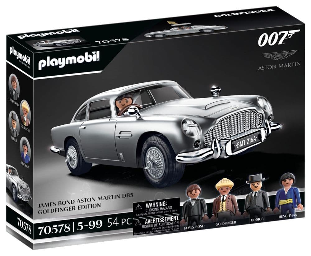 Playmobil - James Bond Aston Martin DB5 - Goldfinger Edition  (70578)