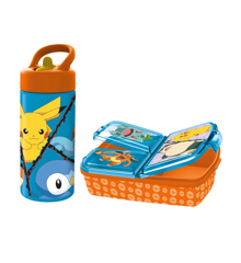 Stor - Lunch Box & Water Bottle - Pokémon