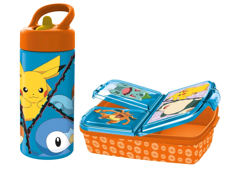 Stor - Lunch Box & Water Bottle - Pokémon