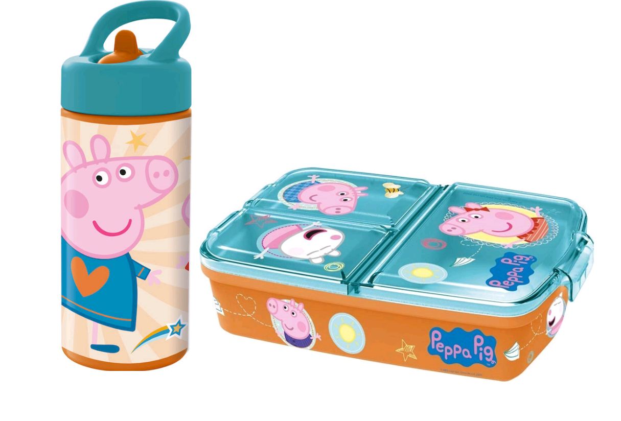 Buy Euromic - Lunch Box & Water Bottle - Peppa Pig