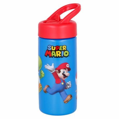 Stor - Sipper Water Bottle (410ml) - Super Mario (088808718-21401) - Leker