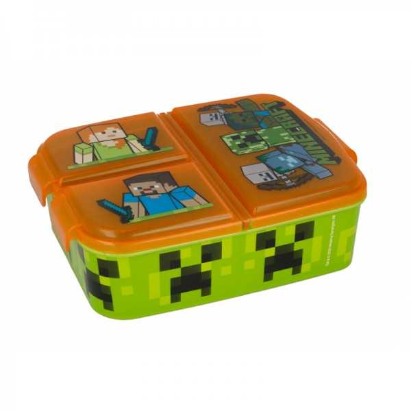 Stor - Multi Compartment Sandwich Box - Minecraft (088808735-40420) - Leker