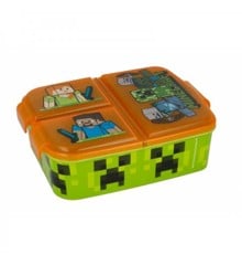 Stor - Multi Compartment Sandwich Box  - Minecraft (088808735-40420)