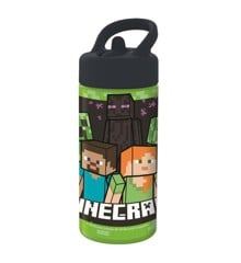 Stor - Sipper Water Bottle (410ml)  - Minecraft (088808718-40401)
