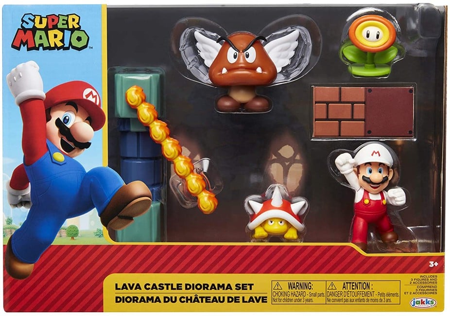 Super Mario - Lava Castle Diorama (400154)