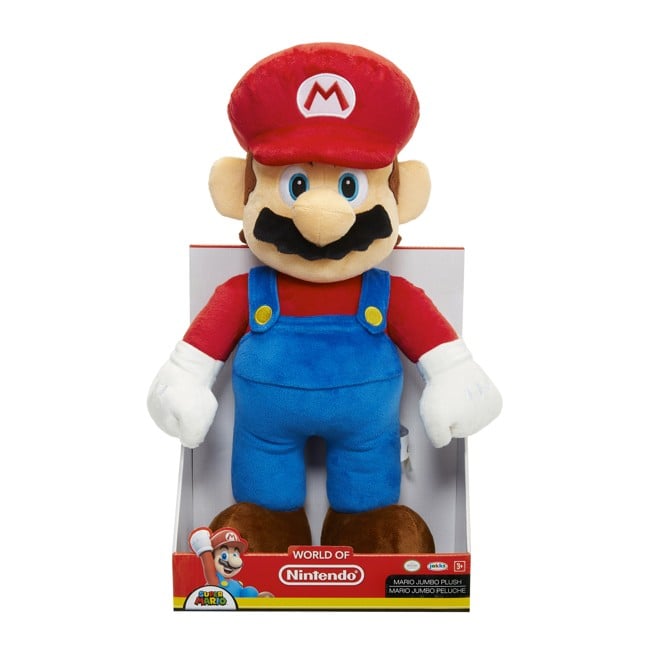 Super Mario - Jumbo Basic Plush Mario (64456-4L)