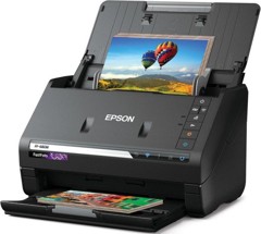 Epson - FastFoto FF-680W -   Drahtloser Hochgeschwindigkeitsscanner