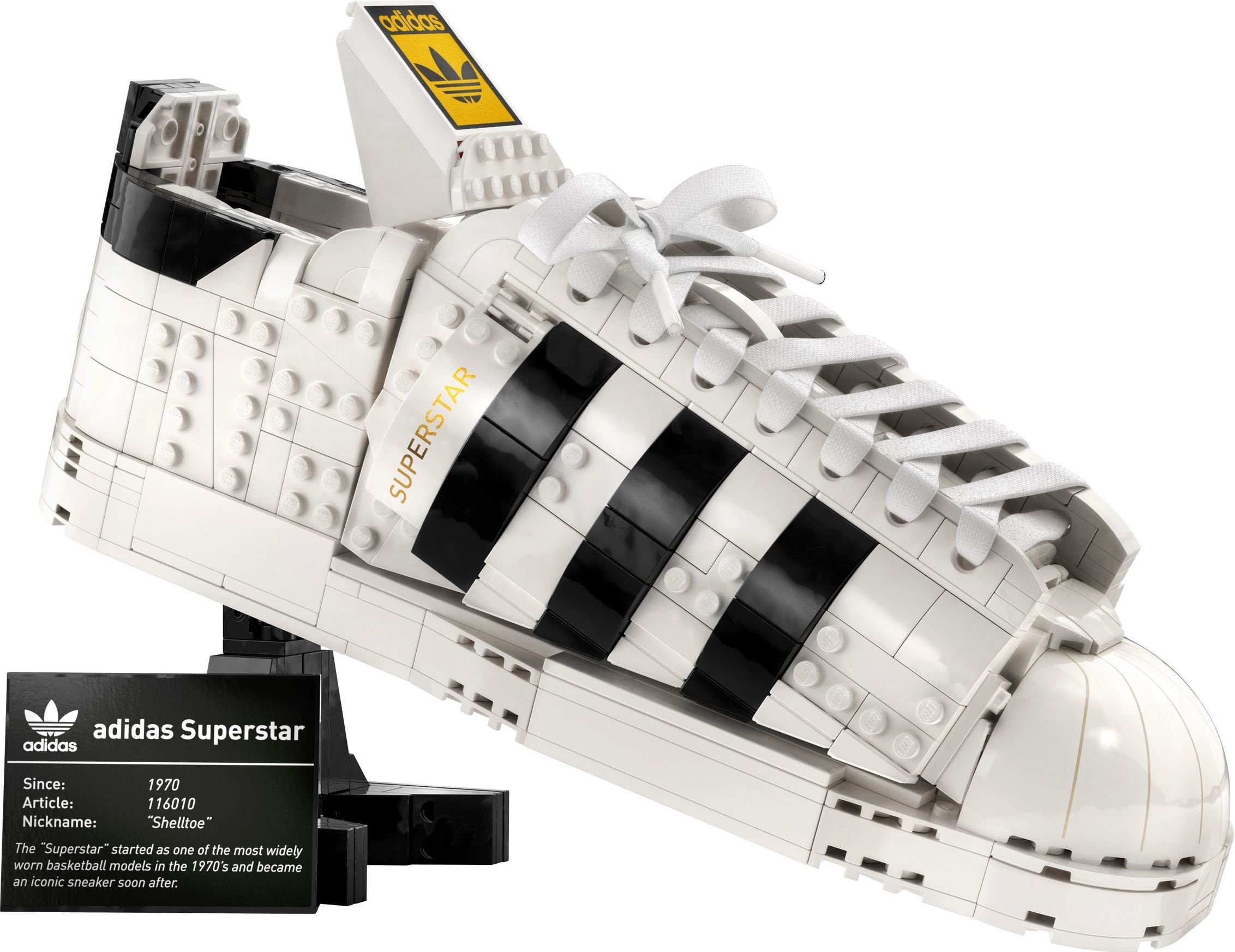 pølse fremstille Highland Køb LEGO - adidas Originals Superstar (10282) - Fri fragt