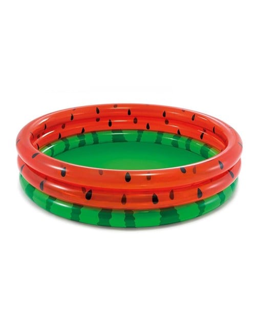 INTEX - Watermelon Pool 3-Ring, 168 x 38 cm (58448)