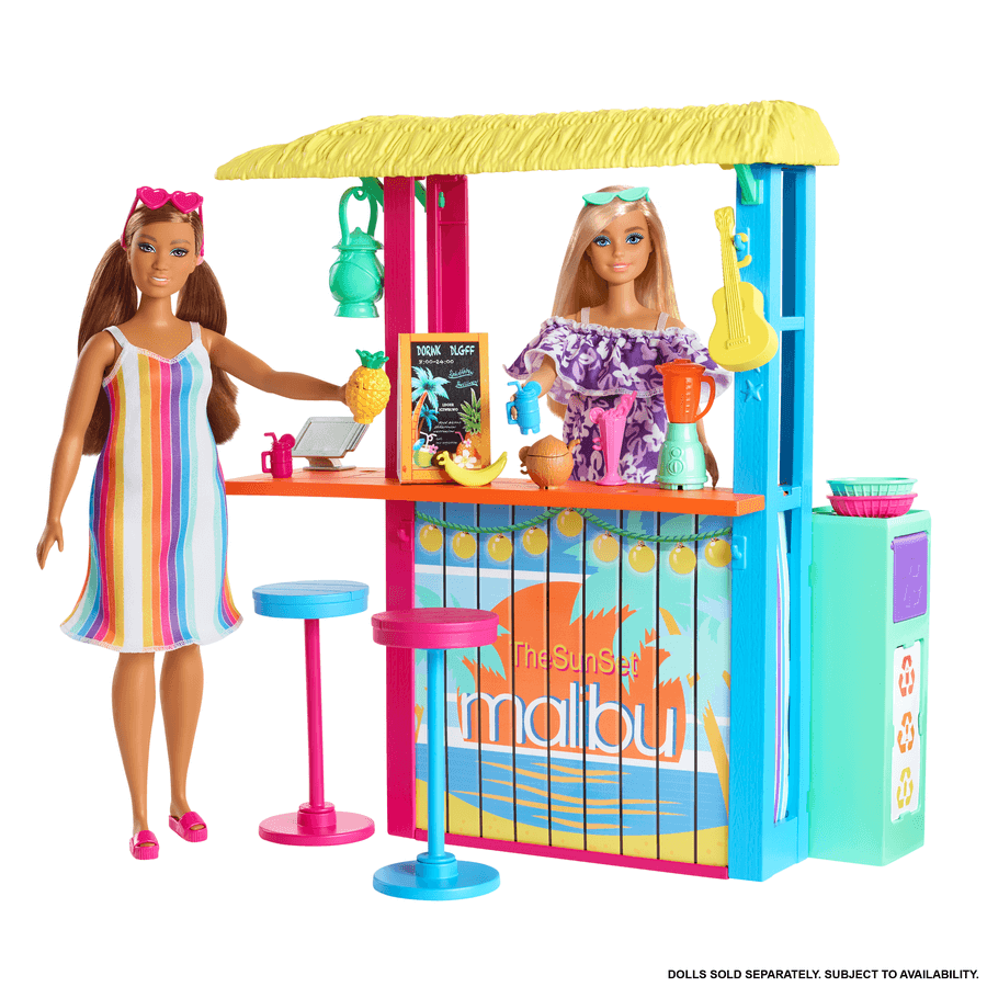 Barbie - The Ocean Beach Shack Playset (GYG23) - Leker
