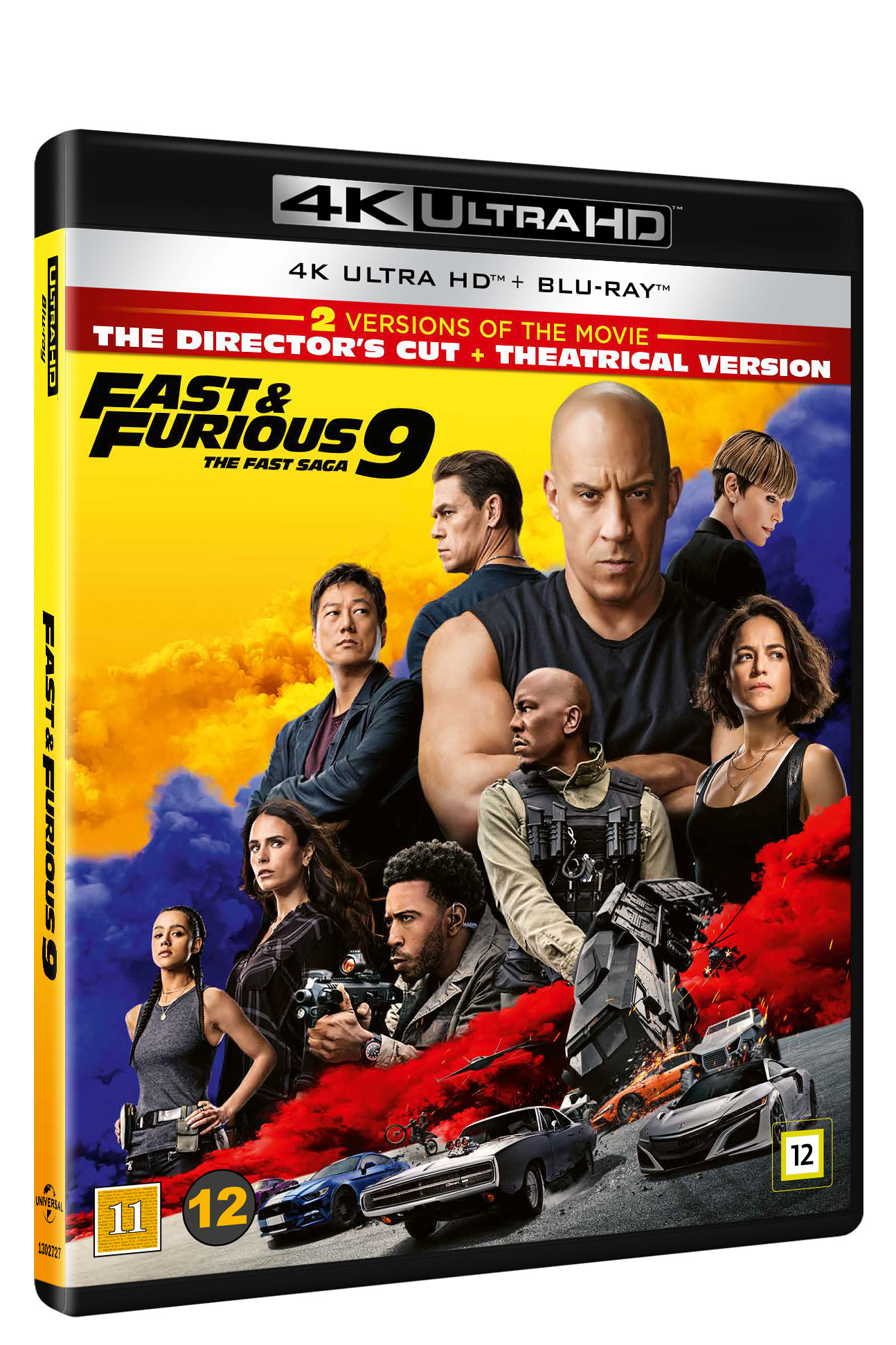 Fast and Furious 9 [DVD] (director cut + theatrical version)
