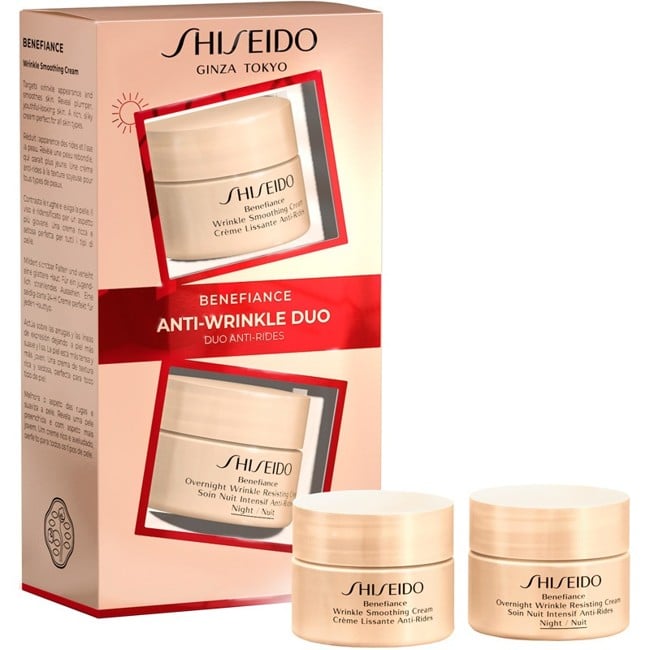 Shiseido - Benefiance Dag- & Natcreme Sæt