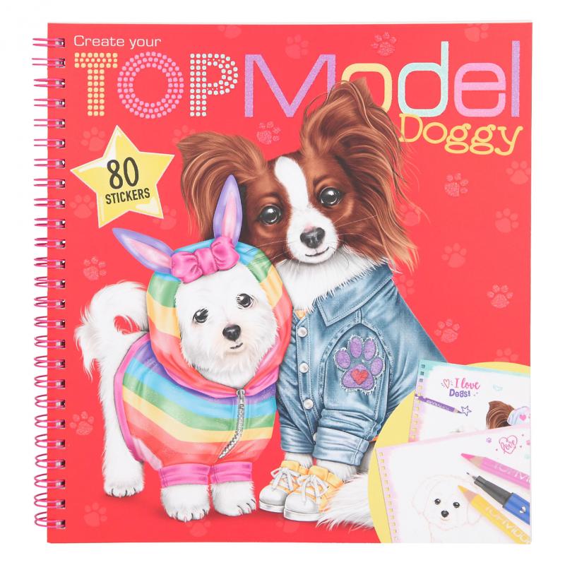TOPModel - Colouring Book - Doggy (0411503)