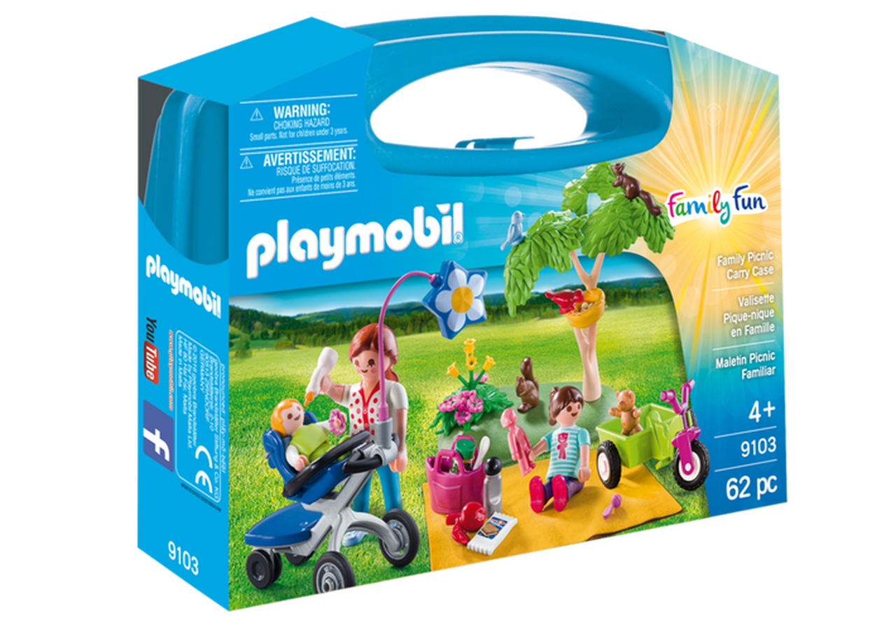 Playmobil - Family Picnic Carry Case (91037) - Leker