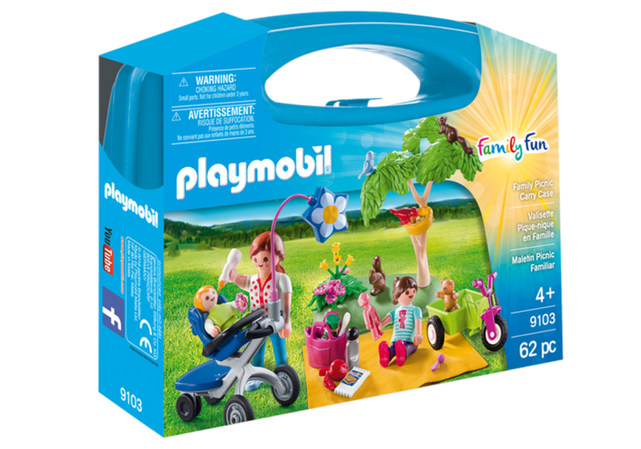 Playmobil - Family Picnic Carry Case (91037)