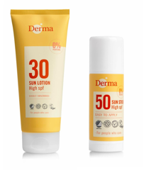 Derma - Sun Lotion SPF 30 200 ml + Sun Stick SPF 50 15 g