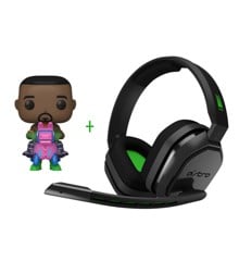 Astro - A10 Gaming Headset XB1-S,X Grey/Green + Funko! POP - Games: Fortnite - Giddy Up (44732)