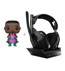 Astro - A50 Wireless + Base Station for PlayStation® 4/PC + Funko! POP - Games: Fortnite - Giddy Up (44732) - Bundle