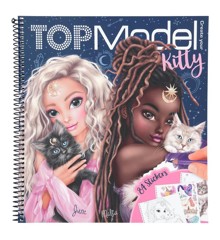 TOPModel - Kitty  Colouring Book - Moonlight (0411663)