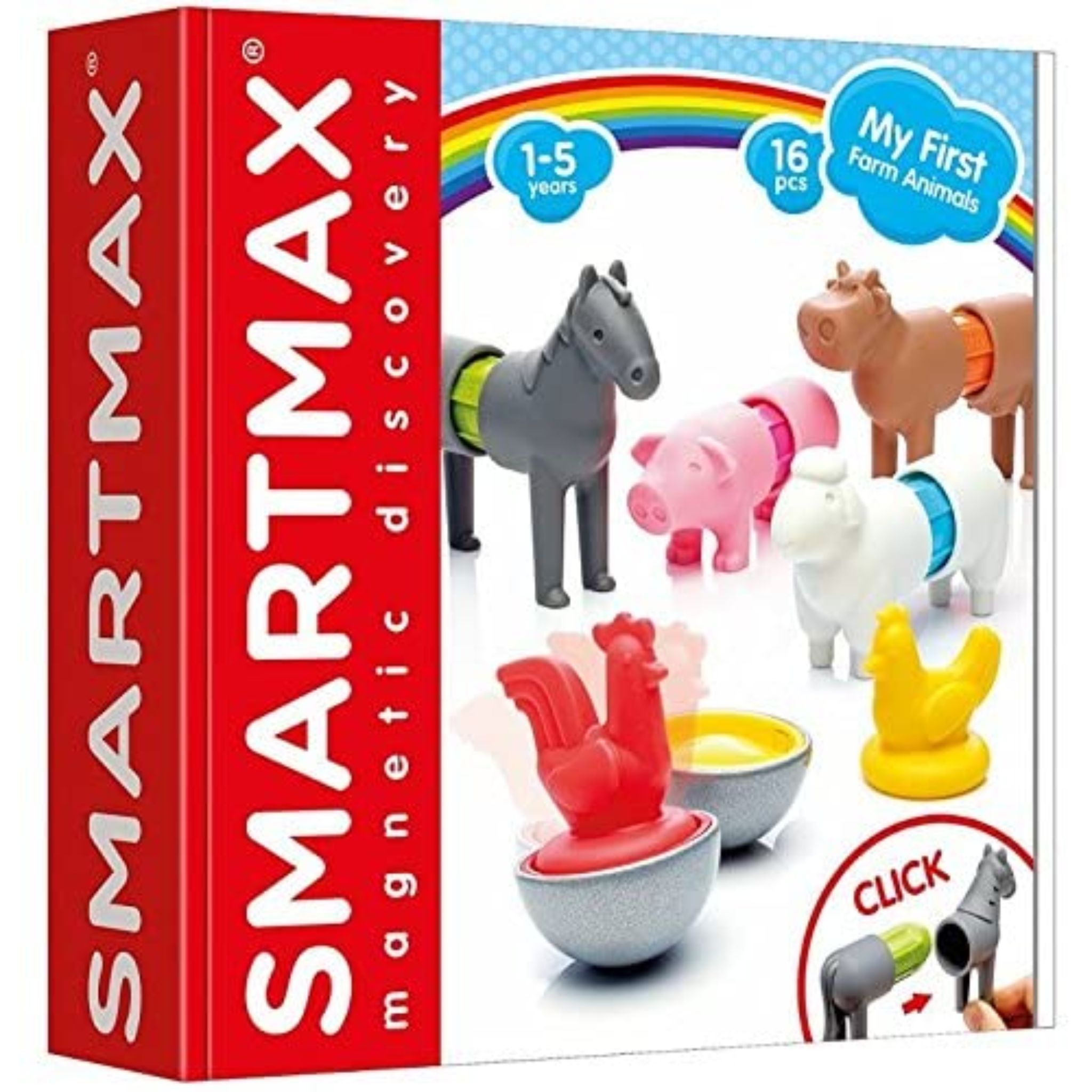 Smart Max - My First Farm Animals (Nordic) (SG4986) - Leker