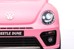 Azeno - Elbil - Licensed VW Beetle Classic - Pink thumbnail-7