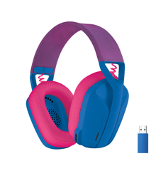 Logitech - G435 Lightspeed Wireless Gaming Headset - Blue